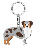 LANDMARK I LOVE MY AUSSIE SHEPHERD KEY RING