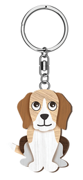 LANDMARK I LOVE MY BEAGLE KEY RING