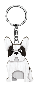 LANDMARK I LOVE MY BULLDOG KEY RING