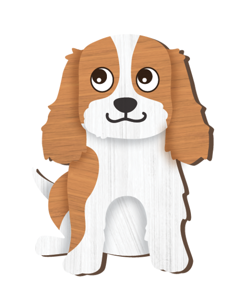 LANDMARK I LOVE MY CAVALIER MAGNET