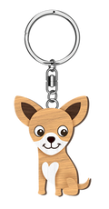LANDMARK I LOVE MY CHIHUAHUA KEY RING