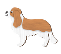 LANDMARK I LOVE MY COCKER SPANIEL MAGNET