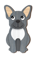 LANDMARK I LOVE MY FRENCH BULLDOG MAGNET