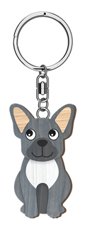 LANDMARK I LOVE MY FRENCH BULLDOG KEY RING