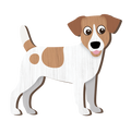 LANDMARK I LOVE MY JACK RUSSELL MAGNET