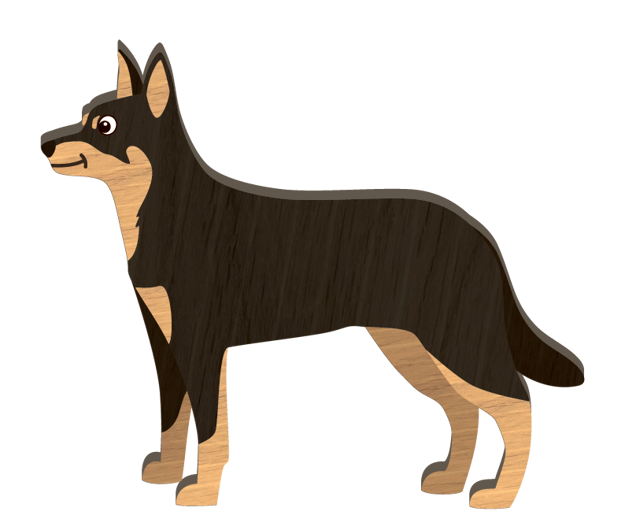 LANDMARK I LOVE MY KELPIE MAGNET