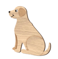 LANDMARK I LOVE MY LABRADOR MAGNET
