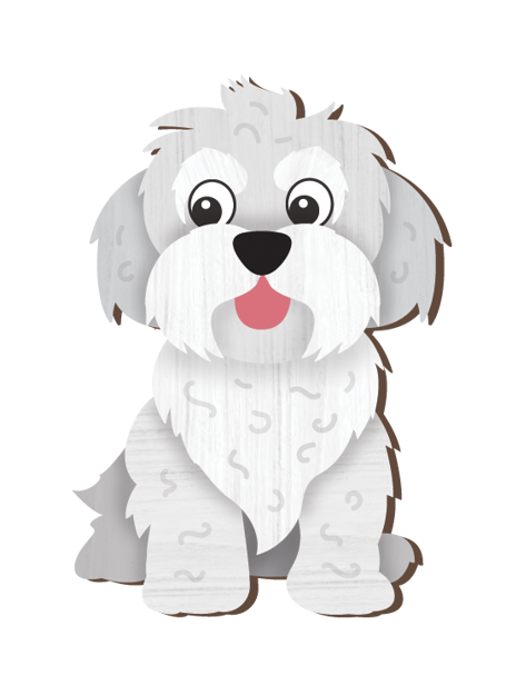 LANDMARK I LOVE MY MALTESE MAGNET