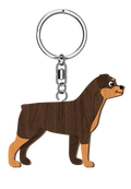 LANDMARK I LOVE MY ROTTWEILER KEY RING