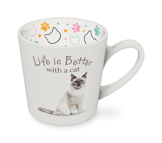 I LOVE MY RAGDOLL CAT - BEAUTIFUL ON THE INSIDE MUG
