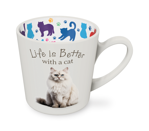 I LOVE MY PERSIAN CAT - BEAUTIFUL ON THE INSIDE MUG
