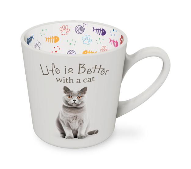 I LOVE MY BRITISH SHORTHAIR CAT - BEAUTIFUL ON THE INSIDE