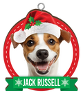 CHRISTMAS IS BETTER WITH A JACK RUSSELL CHRISTMAS ORNAMENTS