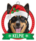 CHRISTMAS IS BETTER WITH A KELPIE CHRISTMAS ORNAMENTS