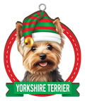 CHRISTMAS IS BETTER WITH A TERRIER CHRISTMAS ORNAMENTS