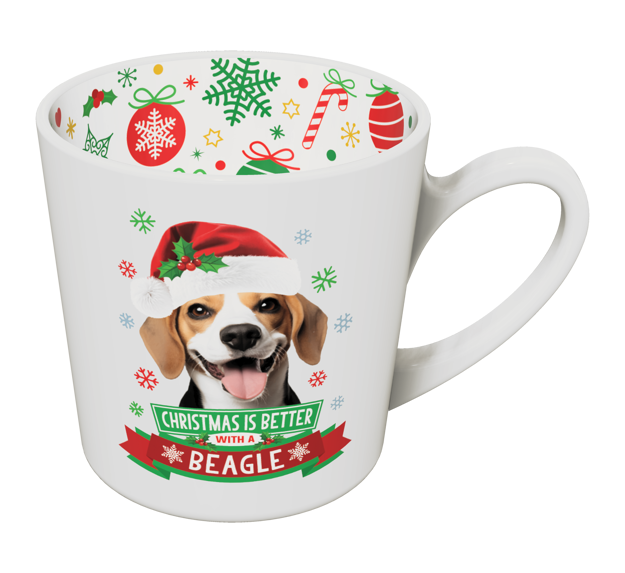 CHRISTMAS IS BETTER WITH A BEAGLE CHRISTMAS MUG