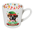 CHRISTMAS IS BETTER WITH A BOXER SHEPHERD CHRISTMAS MUG