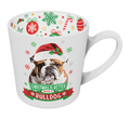 CHRISTMAS IS BETTER WITH A BULLDOG CHRISTMAS MUG