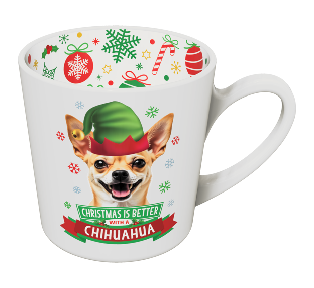 CHRISTMAS IS BETTER WITH A CHIHUAHUA CHRISTMAS MUG