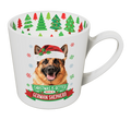 CHRISTMAS IS BETTER WITH A GERMAN SHEPHERD CHRISTMAS MUG