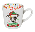CHRISTMAS IS BETTER WITH A GREYHOUND CHRISTMAS MUG