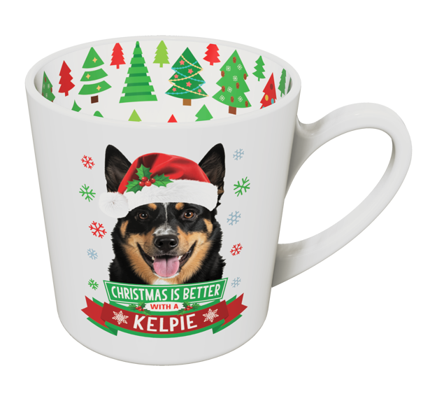 CHRISTMAS IS BETTER WITH A KELPIE CHRISTMAS MUG