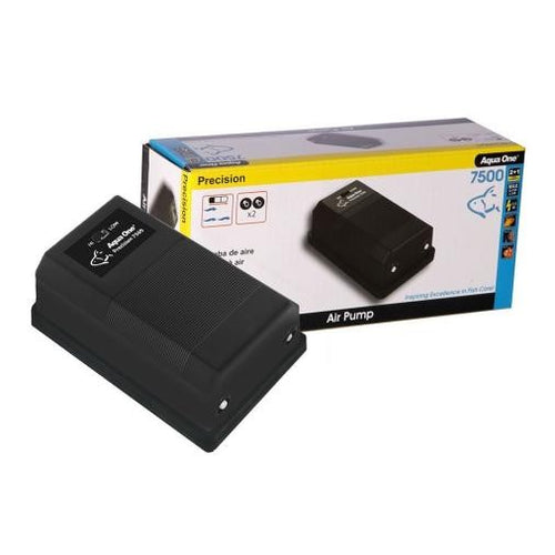 AQUA ONE 7500 PRECISION AIR PUMP TWIN