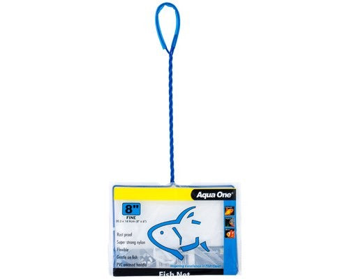 AQUA ONE FISH NET FINE 8" (20.5 X 14.5CM)