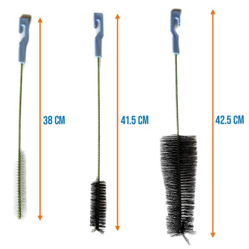 Aquarium Filter Pipe Cleaner 3 Brush Set