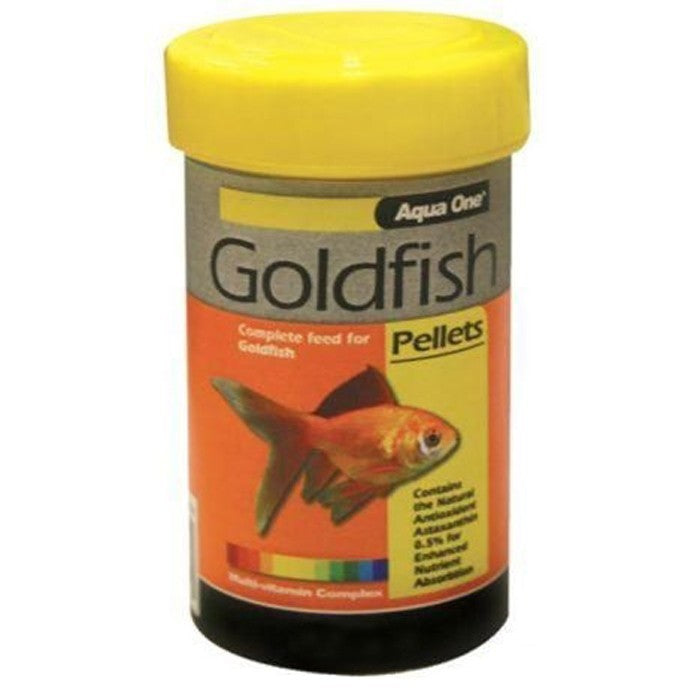 AQUA ONE GOLDFISH PELLETS FOOD 45G