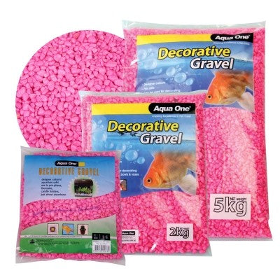 AQUA ONE GRAVEL PINK 2KG