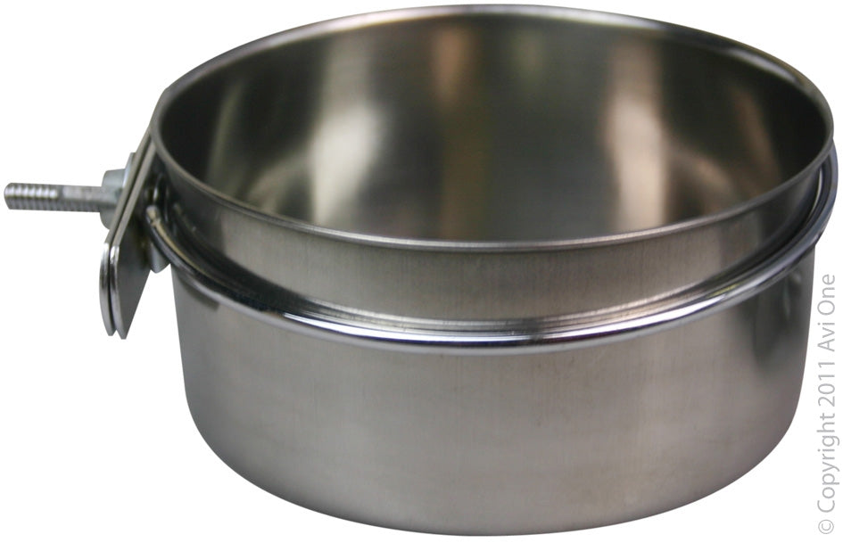 AVI ONE COOP CUP BIRD SEED AND WATER BOWL 560ML