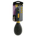 PET ONE GROOMING COMBINATION BRISTLE & METAL PIN BRUSH LARGE