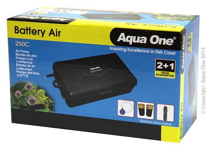 AQUA ONE BATTERY AIR PUMP 250C