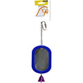 AVI ONE Parrot Toy Acrylic Oval Mirror
