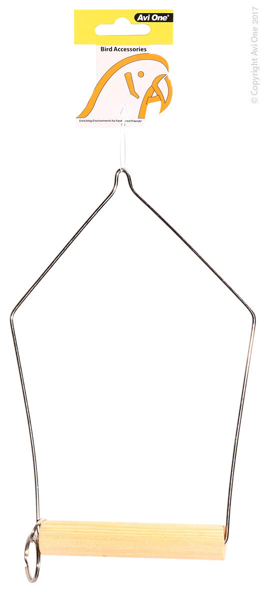 AVI ONE Wire Swing With Wooden Perch 21x5cm