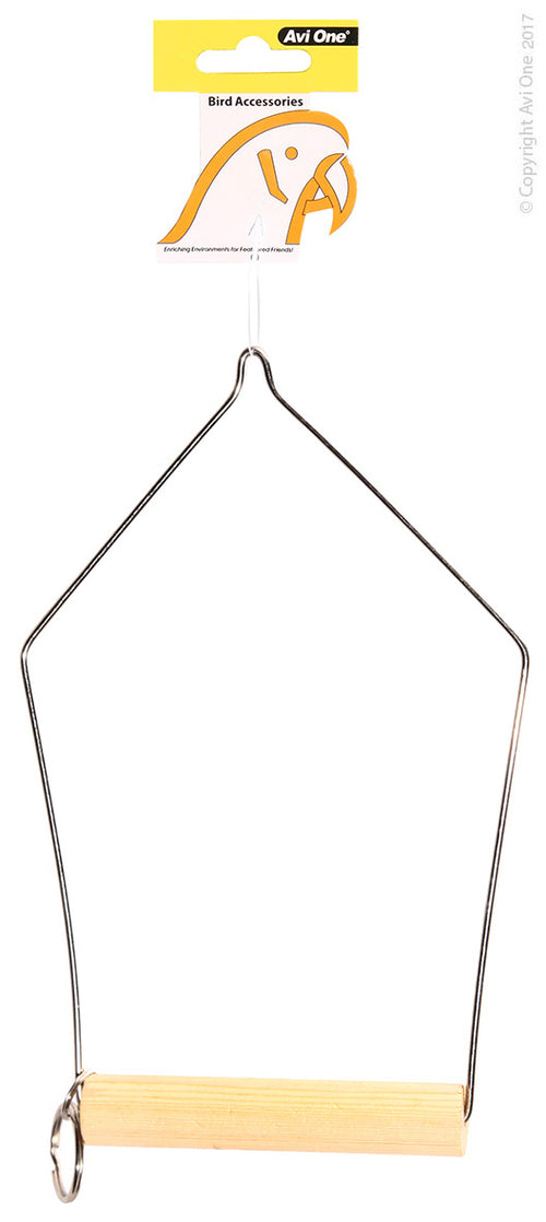 AVI ONE Wire Swing With Wooden Perch 21x5cm