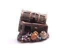 AQUA ONE ORNAMENT SUNKEN TREASURE CHEST SMALL 7.5X7X6.5CM