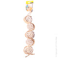 AVI ONE BIRD TOY RATTAN BALLS WITH WOVEN SEAGRASS 38CM
