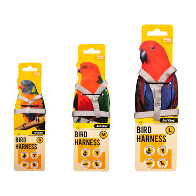 AVI ONE BIRD HARNESS WITH SHOCK RESISTANT LEAD SMALL