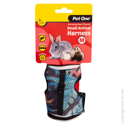 PET ONE SMALL ANIMALS HARNESS SMALL VEST AND 85CM LEASH