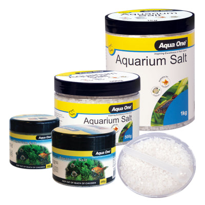 AQUA ONE AQUARIUM  ROCK SALT 500G