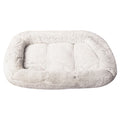 PET ONE BEDDING LOUNGER ULTRA PLUSH 40X30X6CM LIGHT GREY