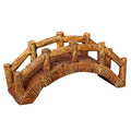 AQUA ONE ORNAMENT WOODEN BRIDGE 13.5WX5DX6CMH