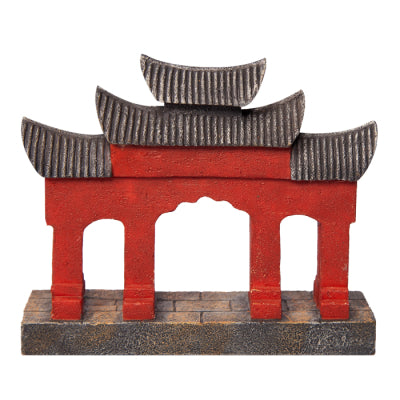 AQUA ONE ORNAMENT TRIPLE ARCH 12WX3DX10CMH