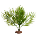 REPTILE ONE ORNAMENT PLANT POLAR PALM GREEN WITH CERAMIC BASE