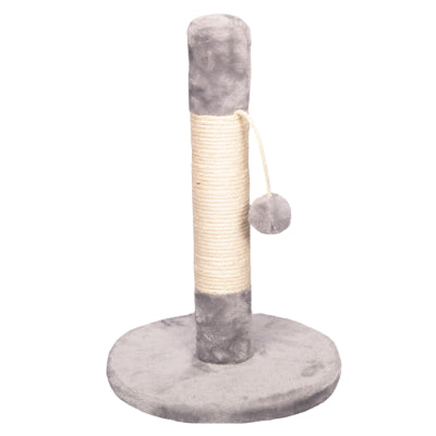 PET ONE SCRATCHING TREE POST W/ BALL 30X30X45CM LIGHT GREY (CLLICK & COLLECT ONLY)