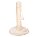 PET ONE SCRATCHING TREE POST W/ BALL 30X30X45CM CREAM (CLICK & COLLECT AND LOCAL DELIVERY ONLY)