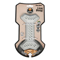PET ONE DOG TOY BLITZ RUBBER LICK BONE GREY M