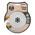 PET ONE DOG TOY BLITZ RUBBER TREAT DISK GREY